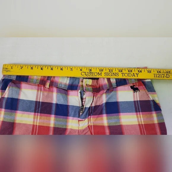 ❤️ ABERCROMBIE & FITCH PERFECT STRETCH SHORTY SHORTS SIZE 0 LOW RISE ❤️ - Picture 11 of 13